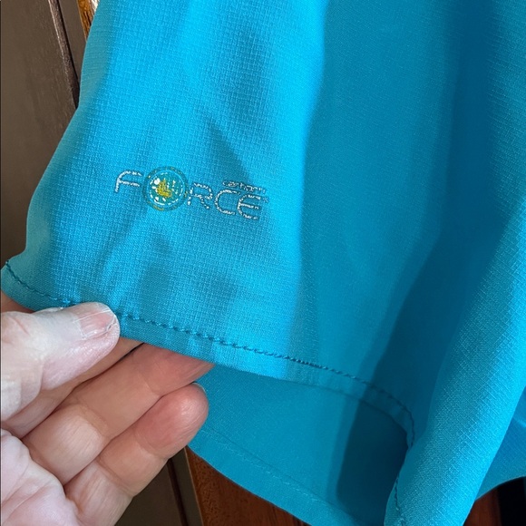 Carhartt Scrubs Turquoise and Purple trim Apparel Top size XL pants L - Picture 2 of 14